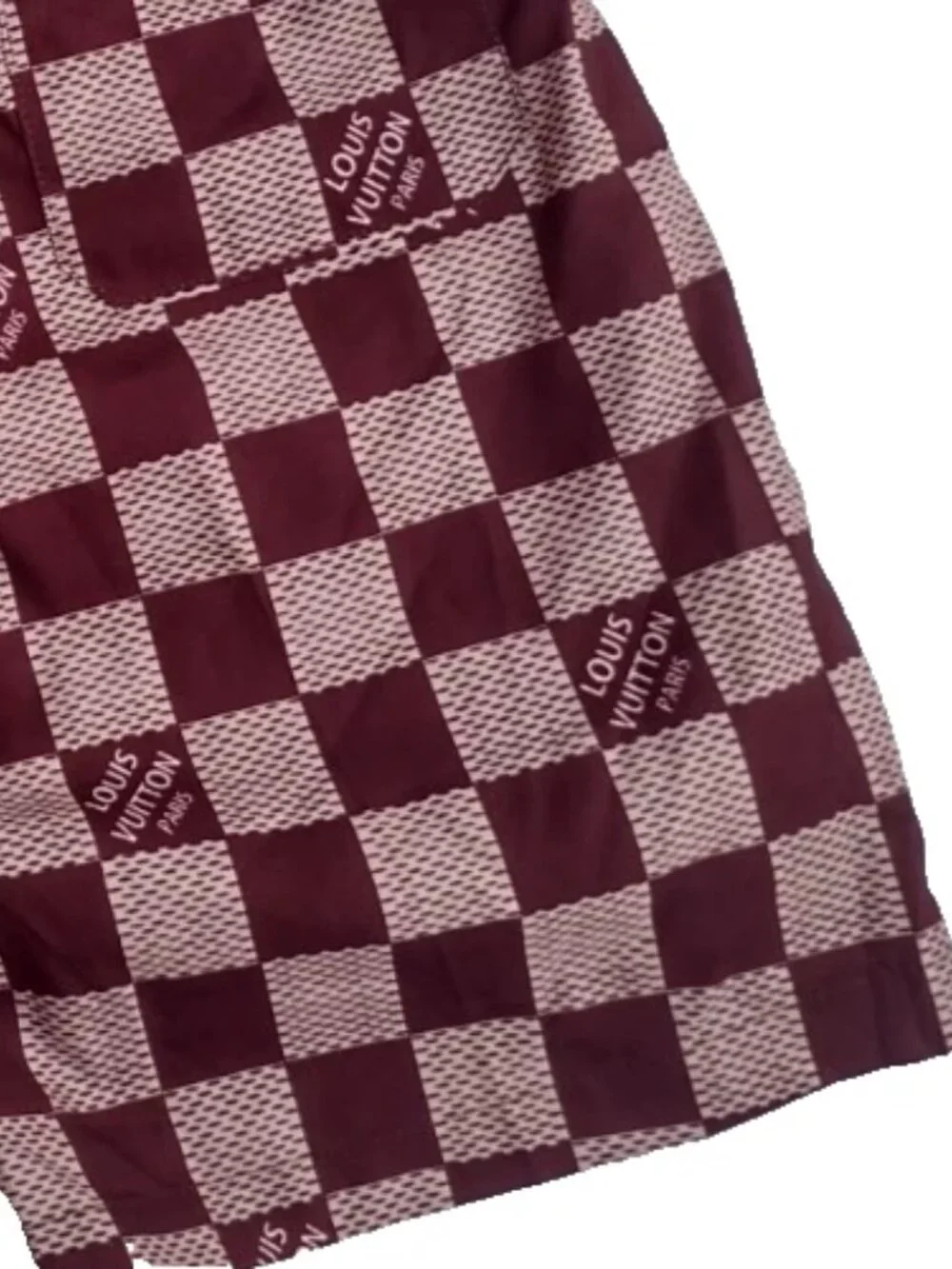 LOUIS VUITTON Men's Shorts Monogram Design Size XL (Check description)